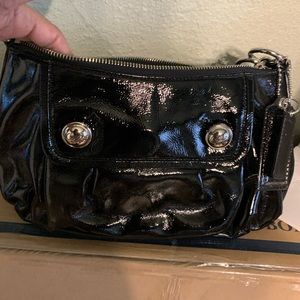 Patent leather Coach Purse